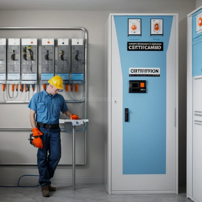 Certificado de cumplimiento eléctrico emitido por VoltCert